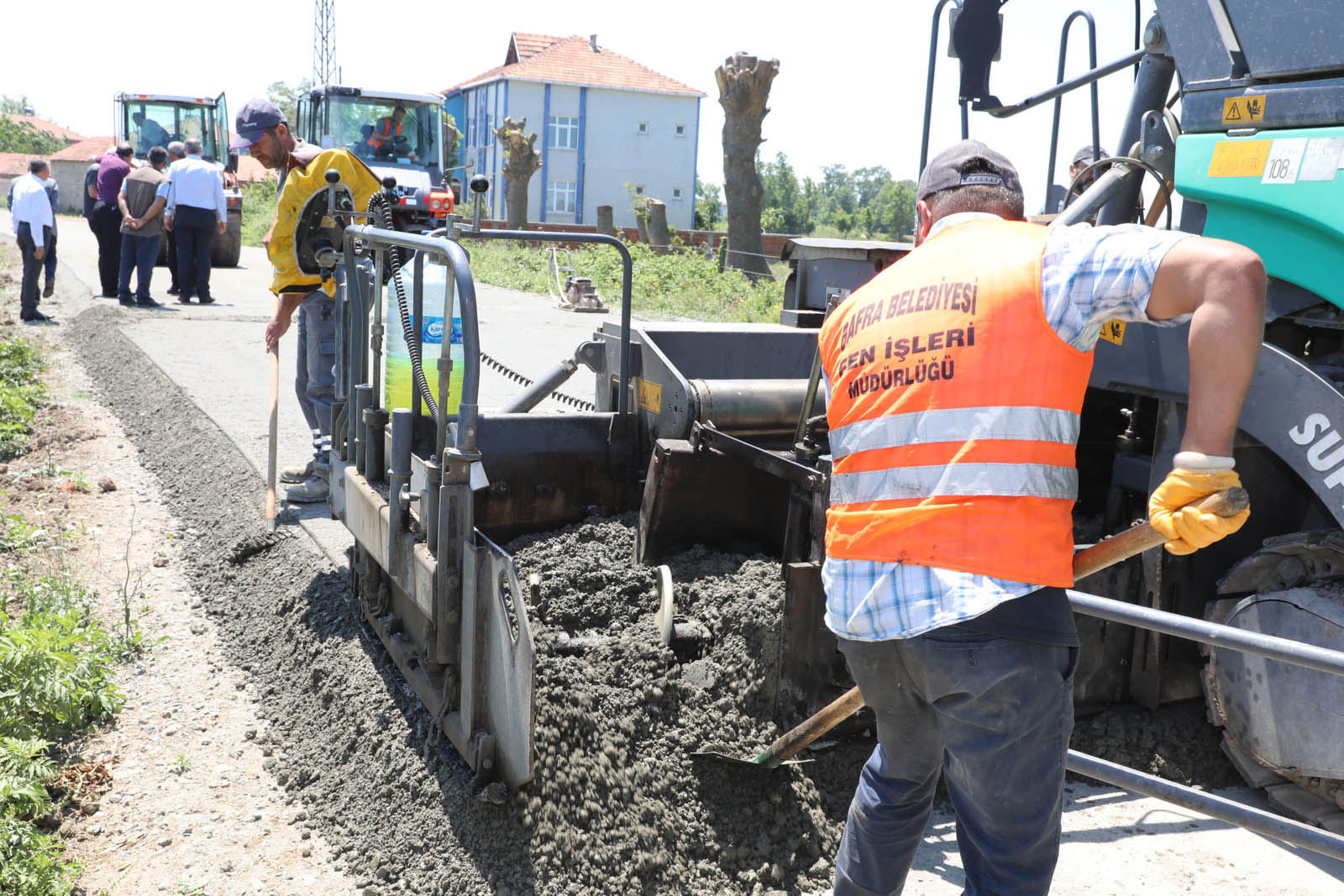 Bafra Belediyesi Beton Yolda Söz Sahibi