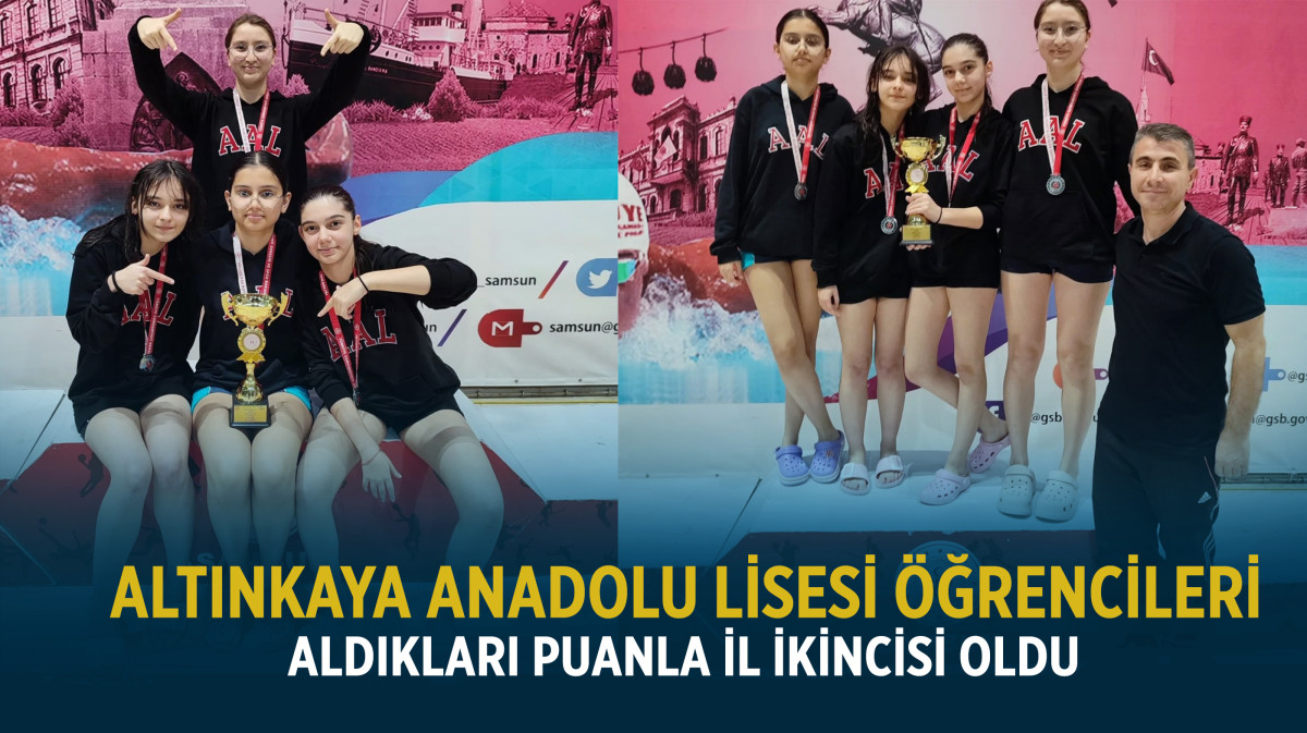 Bafra Altınkaya Anadolu Lisesi İl İkincisi Oldu