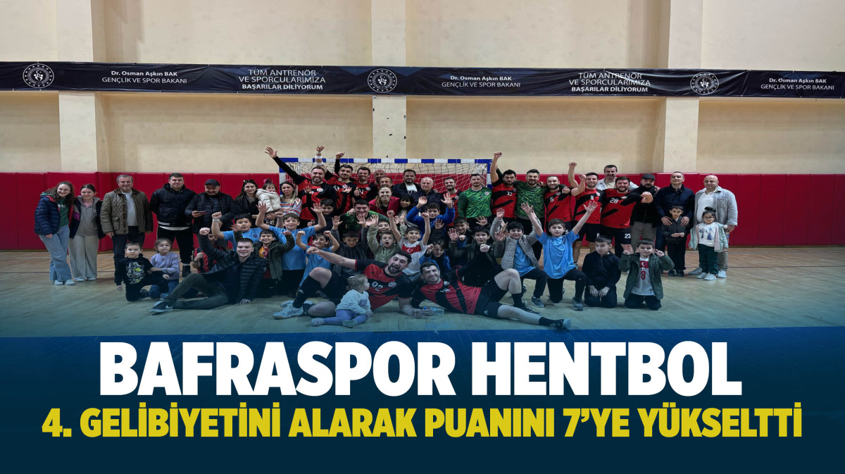 Bafra Hentbol Spor Kulübü, Batmanspor'u Farklı Mağlup Etti