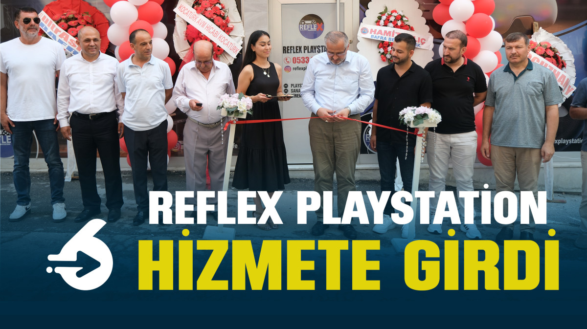 Reflex Playstation Cafe Hizmete Girdi