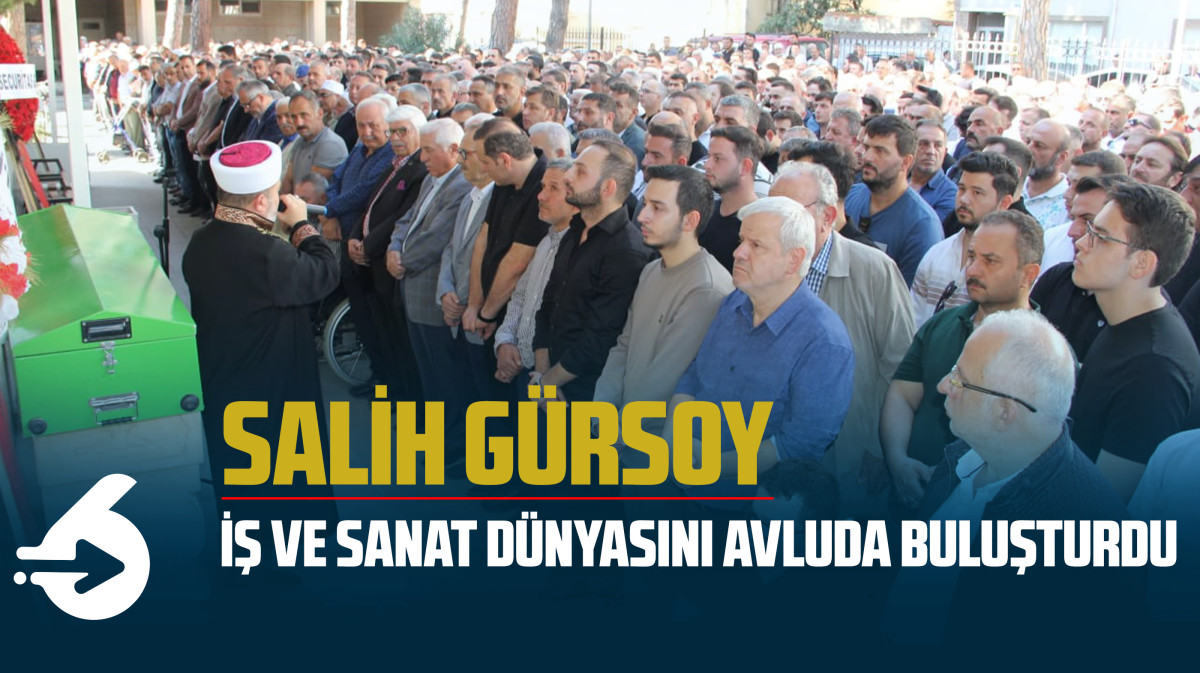 Salih Gürsoy, İş ve Sanat Dünyasını Avluda Buluşturdu